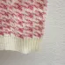 Dior Christian Dior Oblique Sleeveless Sweater Vest in Pink and White #B54519
