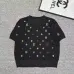 Gucci Jacquard Knit Sweater in Black and White #B46443
