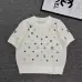 Gucci Jacquard Knit Sweater in Black and White #B46443