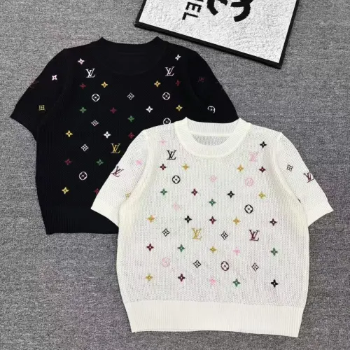Gucci Jacquard Knit Sweater in Black and White #B46443
