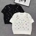 Gucci Jacquard Knit Sweater in Black and White #B46443