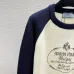 Prada Early Fall New Arrival Color-Block Logo Crew Neck Knit Long-Sleeve Top #A68495