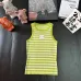 Women's Celine Striped Knit Tank Top with Logo Detail #B46436