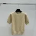 Women's FF Monogram Knit Short Sleeve Crew Neck Top #B62499