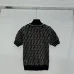 Women's FF Monogram Knit Short Sleeve Crew Neck Top #B62499