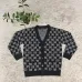 Womens Gucci Burgundy GG Print V Neck  Knit Cardigan Outerwear #A67906