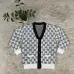Womens Gucci Burgundy GG Print V Neck  Knit Cardigan Outerwear #A67906