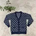 Womens Gucci Burgundy GG Print V Neck  Knit Cardigan Outerwear #A67906