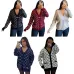 Womens Gucci Burgundy GG Print V Neck  Knit Cardigan Outerwear #A67906