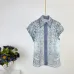 ZIMMERMANN Matchmaker printed linen and silk-blend shirt and short skirts #B49138