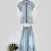 ZIMMERMANN Matchmaker printed linen and silk-blend shirt and short skirts #B49138
