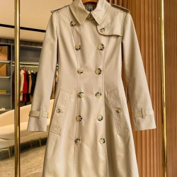 Burberry Women's Chelsea mid-length fit trench coat #A68428