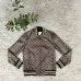 LV Designer Chic Monogram Print Cropped Baseball Jacket #B62493
