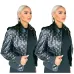 LV  monogram cropped jacket for women streetwear #A68919