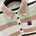 Chanel Monogram Knit Short Sleeve Crew Neck Blouse #B63652