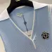 Chanel Monogram Knit Short Sleeve Crew Neck Blouse #B63653