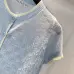 Dior Monogram Knit Short Sleeve Crew Neck Blouse #B63657