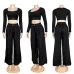 Alo Inspired 2 Piece Women's Yoga Workout Tracksuit Set #B63658