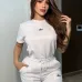 Alo Yoga Women's Loungewear Sets  Signature Logo Design in Black   White with Comfortable Fit for Active Fashionistas #B57305