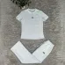 Alo Yoga Women's Loungewear Sets  Signature Logo Design in Black   White with Comfortable Fit for Active Fashionistas #B57305