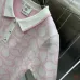 Casablanca Style Knit Polo Top & Skirt Set, S-XL #B63510