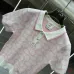 Casablanca Style Knit Polo Top & Skirt Set, S-XL #B63510