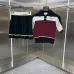 Casablanca Style Knit Polo Top & Skirt Set, S-XL #B63512