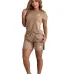 Sale Gucci Embossed Short Set with Contrast Side Panels #B47043
