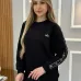 Special Offer Alo Yoga Women's Loungewear Sets  Signature Logo Design in Black   White with Comfortable Fit for Active Fashionistas   #B57306
