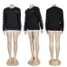 Special Offer Alo Yoga Women's Loungewear Sets  Signature Logo Design in Black   White with Comfortable Fit for Active Fashionistas   #B57306