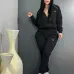Special Offer Alo Yoga Women's Loungewear Sets Signature Logo Design in Black White with Comfortable Fit for Active Fashionistas #B58985