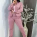 Special Offer Alo Yoga Women's Loungewear Sets Signature Logo Design in Black White with Comfortable Fit for Active Fashionistas #B58985