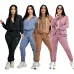 Special Offer Alo Yoga Women's Loungewear Sets Signature Logo Design in Black White with Comfortable Fit for Active Fashionistas #B58985
