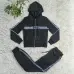 Women's Dior CD Pattern Hoodie and Pants Set with Side Stripe #B47042
