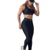 new fashion alo yoga sports vest pants running fitness waist-tightening women's clothing two-piece set #B47683